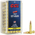 CCI TNT 17 HMR, 17 Grain, 2550fps, 50 Rounds - 076683000538 