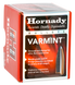 Hornady Traditional Varmint, 22 Cal .224, 55 gr Spire Point, Copper Jacket, Box of 100 Hornady Traditional Varmint, 22 Cal .224, 55 gr Spire Point, Copper Jacket, Box of 100