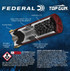 Federal Top Gun, 12 Gauge, 2.75", #8, 1 1/8 oz, 25 Round Box - 029465019815 