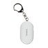 Sabre 2-in-1 Alarm, 130dB, 20 Lumen LED Light, Snap Hook, White - 023063813691 
