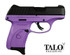 Ruger EC9s, 9MM, 3.12" Barrel, 7 Rds, Black/Purple Cerakote - 736676032877 