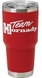 Hornady Team Hornady Tumbler, Red, Stainless Steel, 30 oz - 090255991345 