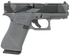 Glock G43X, 9MM, 3.41" Barrel, 10+1 Rds, Urban Dazzle Grey w/Mesh Stippling - 764503061837 