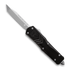 COBRATEC KNIVES dCOBRATEC LG BLCK FS-X TANTO, Dual Action OTF, Black Finish - 099654033083 
