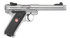 Ruger Mark IV Target, 22 LR, 5.50" Barrel, 10 Rds, Satin Stainless - 736676401260 