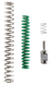 Apex Tactical 103106 Spring Kit, Duty/Carry, S&W J Frame, Stainless/Green - 856008005260 