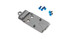 Agency Arms Chamfered Glock RMR Dovetail Forward, 7075 Aluminum, 17-4 Stainless Steel, Black DLC - GAOSRMR2DTFC 