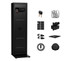 Vaultek ViSN RS200i Biometric Gun Safe, Digital/Biometric Lock, 3 Rifle Capacity, Covert Black - 850014786823 