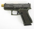 Glock 43X MCFLY, 9MM, 3.9" Barrel, 10 Rds, Distressed OD Green/Silver - 810105517439 