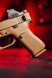 Glock 43X, 9MM, 3.92" Barrel, 10 Rds, Bronze/FDE Cerakote 