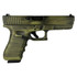 Glock G17 Gen 3, 9MM, 4.49" Barrel, 17 Rds, Bazooka Green Destressed - 688099402273 