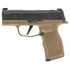 SIG Sauer P365X, 9MM, 3.10" Barrel, 12 Rds, Black/Coyote 