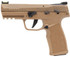 SIG Sauer P322, 22LR, 4.00" Barrel, 20 Rds, Coyote Tan - 798681671731 