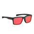 Magpul Rider Eyewear, Black Frame, Polarized Gray Lens with Red Mirror - 840815148029 