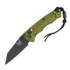 Benchmade 290BK-2 Full Immunity, 2.49" CPM-M4 Cobalt Black Wharncliffe Blade, Woodland Green Billet Aluminum Handle, AXIS Lock, Manual Folding Knife - 610953207366 