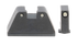 AmeriGlo GL814, Optic Compatible Sight Set, 2XL Tall Green Tritium Black Outline, Fits Glock Models - 644406911456 
