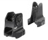 Daniel Defense Fixed Front/Rear Sight Combo, Picatinny Mount, Black Finish - 815604010870 