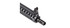Daniel Defense Fixed Front/Rear Sight Combo, Picatinny Mount, Black Finish 