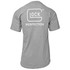 Glock OEM Perfection Short Sleeve T-Shirt, Gray, Large - 764503043079 