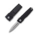 Microtech Luminary D/E, SureFire Stiletto II Pro Collaboration, Black Aluminum Handle, Dual Edge Blade, Rechargeable Light Module - 841768170433 