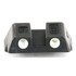 Glock OEM Rear Night Sight, Tritium Inserts, Black - GLSP33578 