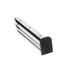 BUL Armory SAS II, Magazine, 28 Rds, Chrome with Black Polymer Basepad - MAGSAS13 