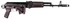 Arsenal SAM7SF, 7.62x39mm, 16.30" Barrel, 10 Rds, Plum Finish - 810054133919 