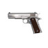 Colt 1911 Government, 45 ACP, 5.00" Barrel, 8 Rds, Polished Stainless - 098289111579 