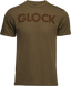 Glock Caliber Tee, Coyote Tan, Ringspun Cotton, Medium - 764503057939 