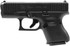GLOCK 26 Gen5, 9MM, 3.43" Barrel, 10 Rds, Black nDLC - 764503051128 