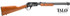 Rossi Gallery 22LR, 18.00" Barrel, 15 Rds, Black/Wood, Rattle Snake, TALO - 474202 