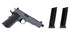Tisas 1911 Night Stalker SF, 9MM, 5.5" Threaded Barrel, Platinum Gray
 - 723551445419 