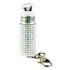 Sabre Jeweled Pepper Spray, Silver, Snap Clip Keychain - 023063107745 