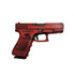 Glock G19 Gen 3, 9MM, 4.02" Barrel, 15 Rds, Red Distressed - 688099405540 