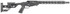 Ruger Precision Rimfire, .22LR, 18.00" Barrel, 10 Rds, Black - 736676084012 