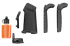 Magpul MIAD Gen 1.1 Grip Kit, Aggressive Textured, Black - 873750008042 