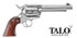 Ruger Vaquero 45 Colt, 5.5" Barrel, 6 Rds, Stainless Engraved, TALO Exclusive - 736676051571 
