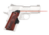 Crimson Trace LG902 Lasergrips Master Series 1911 Compact, Red Laser Rosewood - 610242001781 