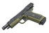 Wilson Combat Project 1 Division 77, 5" Ported Barrel, 9mm, Black Over Green 