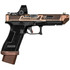 TTI Ballerina Glock 17 Gen 5 Package, 9mm, Compensated, Trijicon SRO, Coyote Bronze Accents - 2264315 