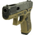 Glock V-Series Model 19 Kavorka, 9MM, 4.00" Ported Barrel, 15 Rds, FDE Cerakote - 757106326489 