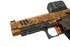 Tee Gun Vault Staccato Custom P “Black Ops” 9mm Ported Polished Copper / Black DLC with T7 Grips 