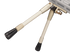 Q LLC Kickstand Bipod, Stainless Steel, M-LOK Mount - 850035705872 