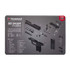 TekMat Sig Sauer P365 Pistol Mat, 11"x17", Black, Includes Microfiber TekTowel - 612409971708 