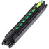 Hi-Viz Magni-Hunter Magnetic Shotgun Sight, Green/Red LitePipes, Fits .230"-.330" Ribs - 613485586787 