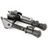 Leapers UTG TL-BP78Q, Tactical Bipod, Quick Detach Lever, Black Finish - 4712274522862 