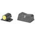 XS Sights DXT2 Big Dot, Tritium Night Sights, Yellow Front and Black Rear, Fits S&W Bodyguard .380 - 647533000659 
