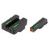TruGlo Brite-Site TFX Pro, Green/Orange, CZ 75 Series - 788130022702 