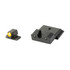 XS Sights R3D 2.0 Night Sight, Fits S&W M&P Shield OR, Orange Front Outline, Green Tritium Front/Rear - 647533004190 