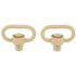 GrovTec GTSW252, Heavy Duty Push Button Swivels, Desert Sand Cerakote Finish - 811071012522 
